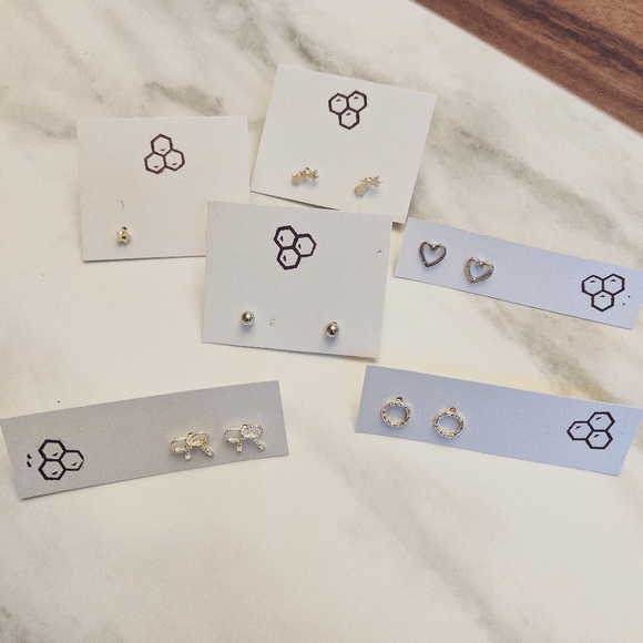 Silver Stud Earring Bundle | BOUTIQUE ✨